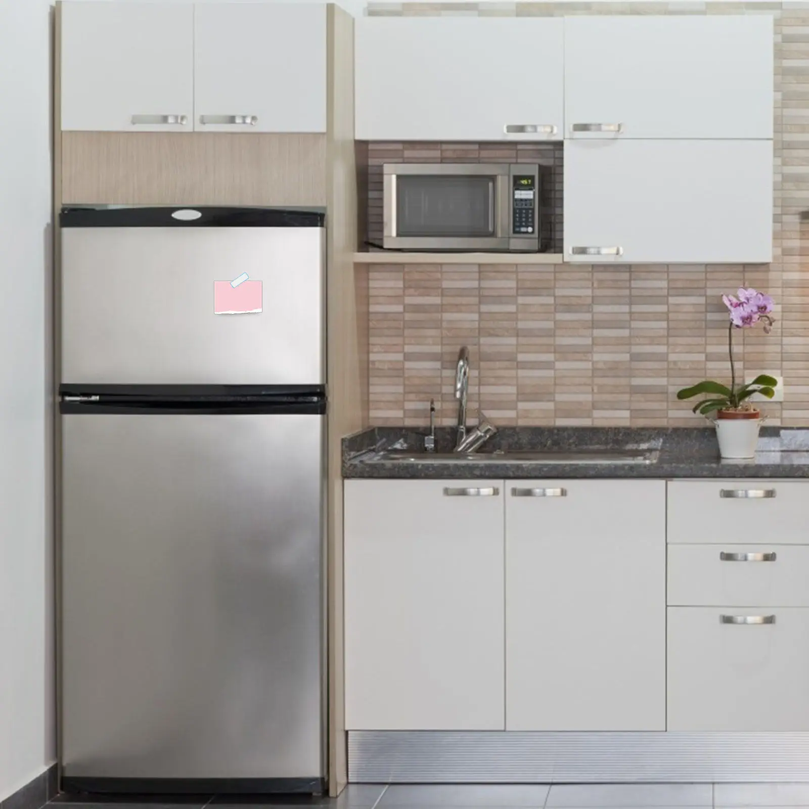 

16 шт. магнитных именных бирок, многоразовые стираемые наклейки на холодильник, для выделения важных задач, для дома, офиса, кухни, школы