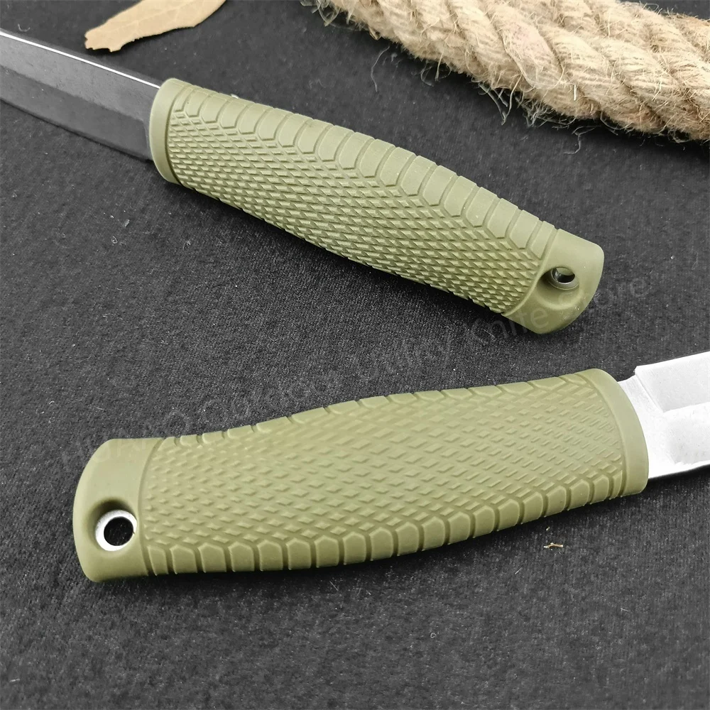 TOP Selling BM 202 200 Fixed blade knife Nylon Fiber handle EDC High Quality Outdoor Survival Camping Hiking Hunting Tools