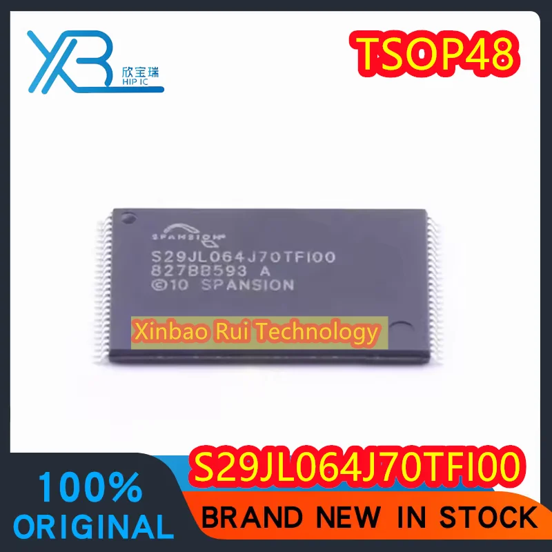 

S29JL064J70TFI000 S29JL064J70TFI00 FLASH chip memory IC TSOP48 100% brand new original electronics