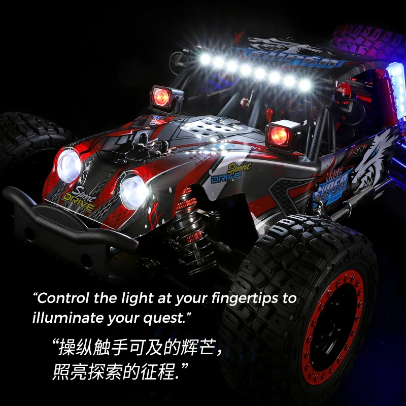 Rc Remote Control 4WD Off-Road High-Speed Drift Climbing Anti-Collision Remote Control Car Boys' And Children'S Toys