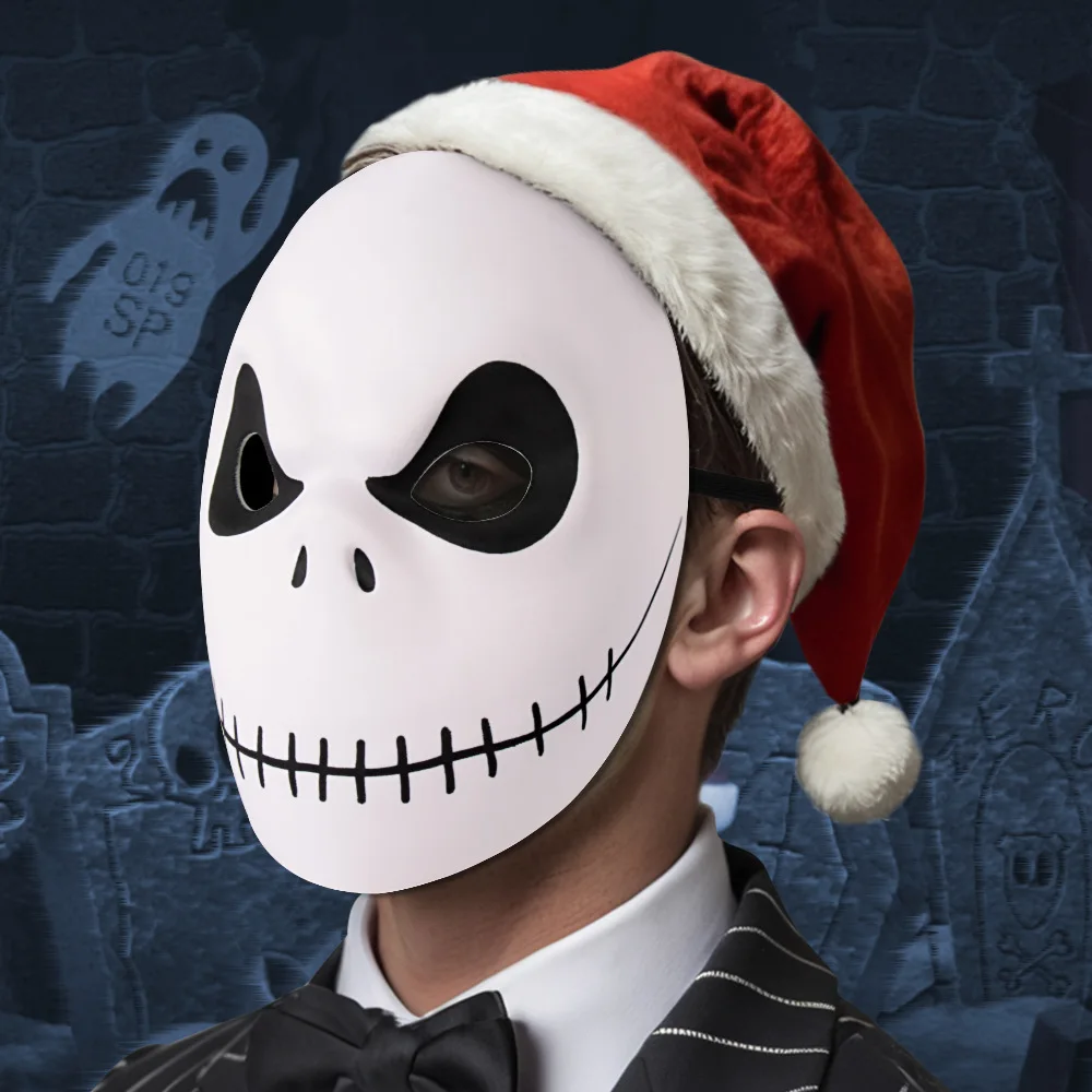 New Selling Christmas EVA Mask Skeleton Jack Dress Up Props Christmas Party Accessories Stage Show Cosplay Costume