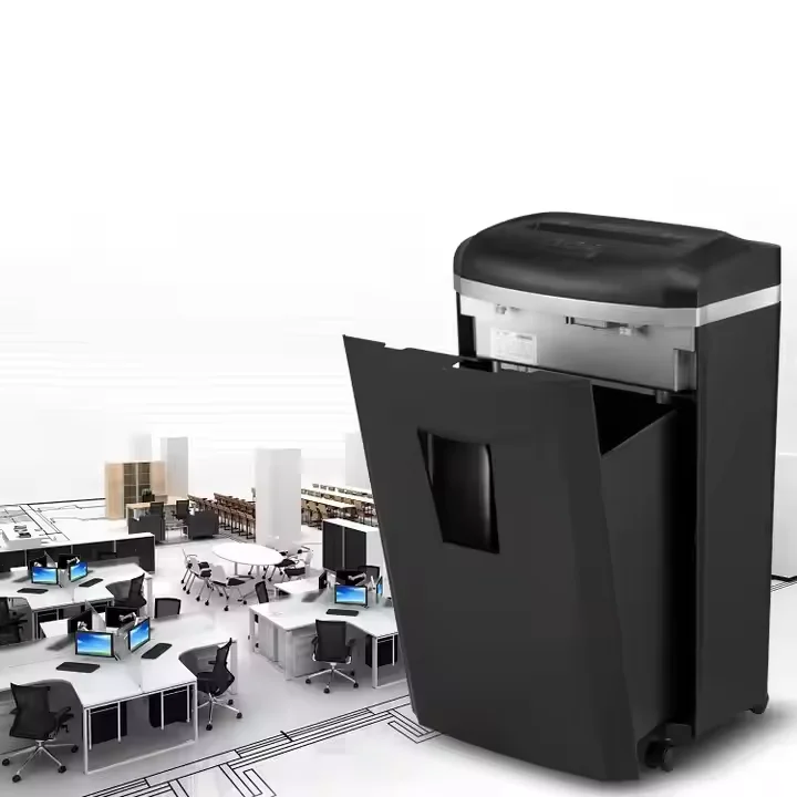 1625D Professional Office Cross Cut Shredder High Performance 15 Sheet Capacity For Medium Paper Card & CD Long Working Time