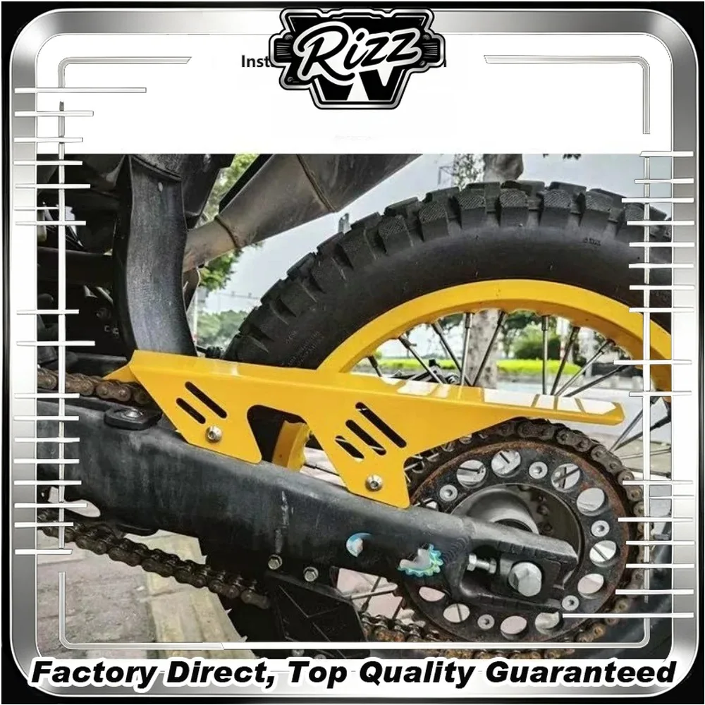 FOR VOGE 300GY Motorcycle Hollow Chain Guard Honeycomb Ventilated Structure Off-Road Protection Chain Heat Dissipation Guard