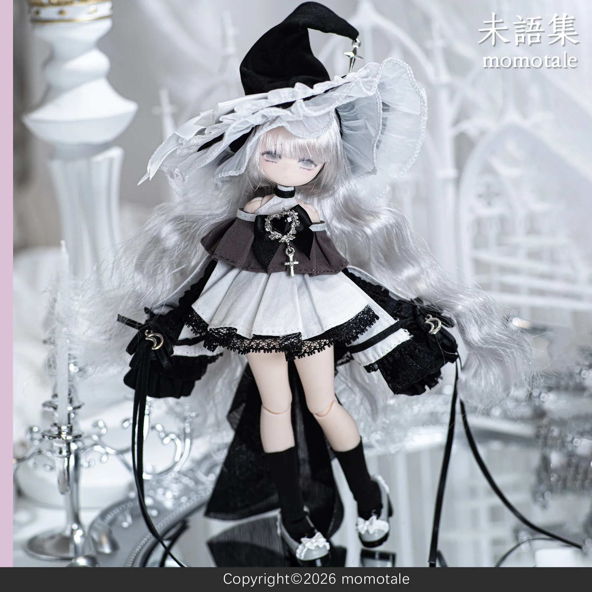 Genuine Momotale Paradise Lost Series 1/8 Mjd Action Figure Hang Card Hair Transplant Doll Model Decoration Collectible Toy Gift - view 5