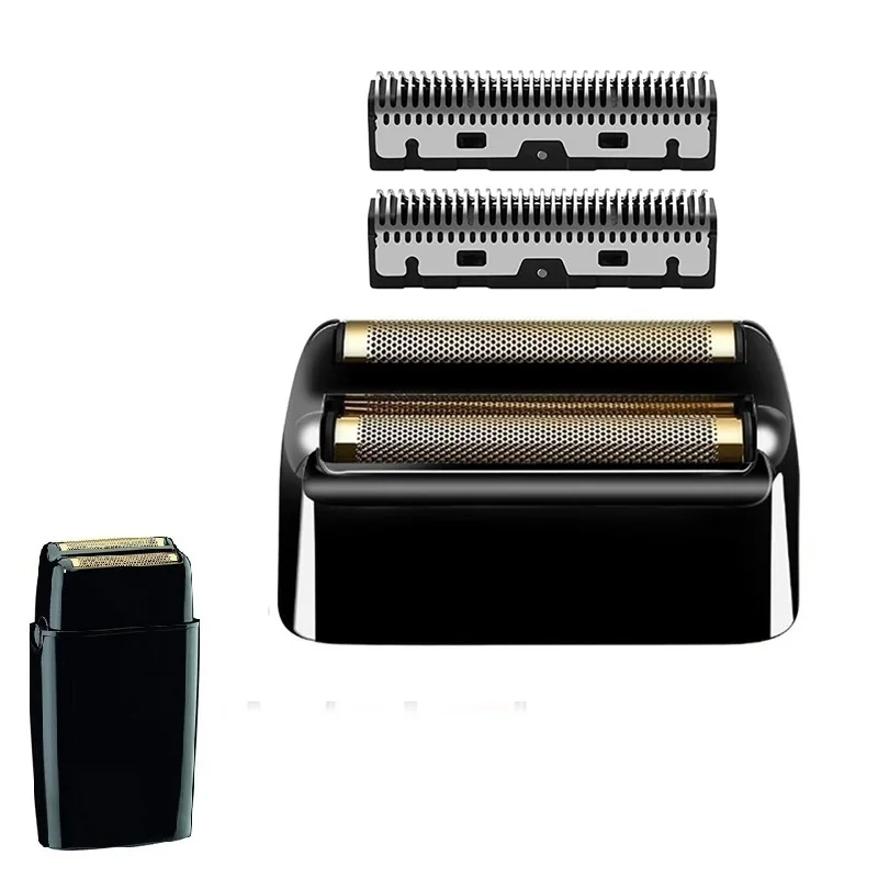 Replacement Foil and Cutters Compatible with BaBylissPRO Double FXFS2 MetalFX Shaver Replacement Head Blade,black