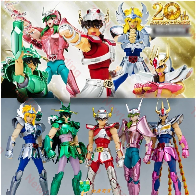 

Great Toys Saint Seiya Myth Cloth EX Phoenix Ikki Pegasus Seiya Dragon Shiryu Andromeda Shun Cygnus Hyoga V1 20th Anniversary