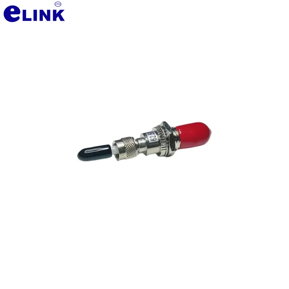 محول هجين لموصل الألياف البصرية ، مقرنة البصرية المعدنية ، SM مم ، FTTH ، ELINK ، ST أنثى وذكر ، SMA905 ، SMA-ST ، 1 قطعة