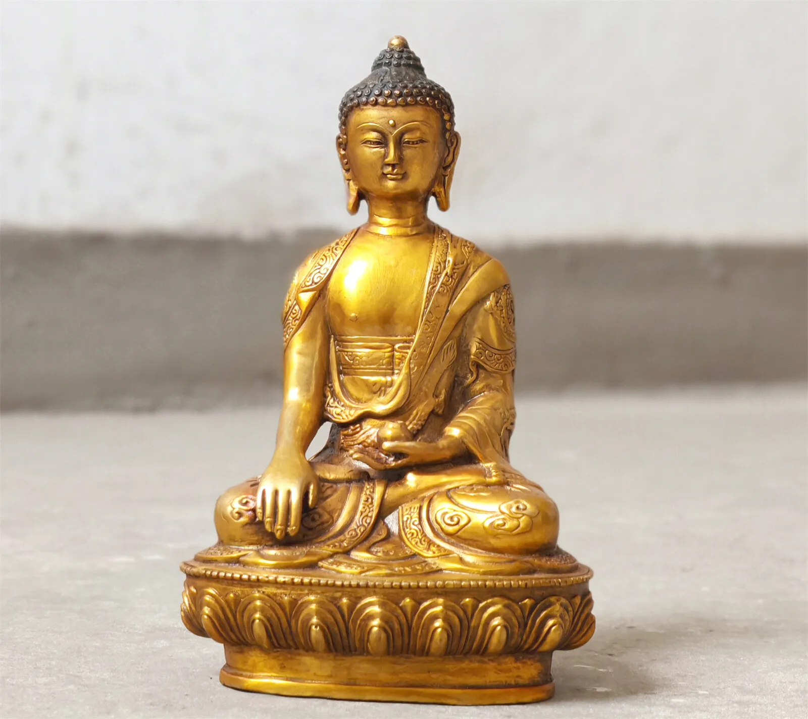 Sakyamuni Buda Gautama Siddhartha, Buda Dragón, Tesoros Bendecidos, Estatuas /21cm