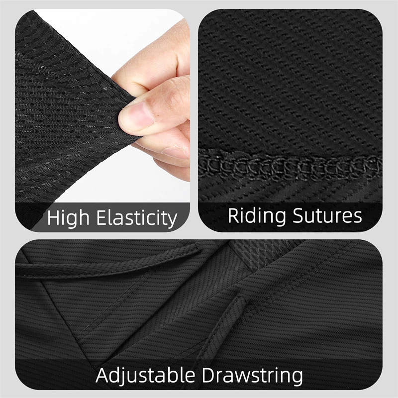 WEST BIKING Cycling Cap Summer Cool Balaclava Ice Silk Anti-UV Full Face Cover Scarf Bicycle Sport Headwear Bike Helmet Liner
