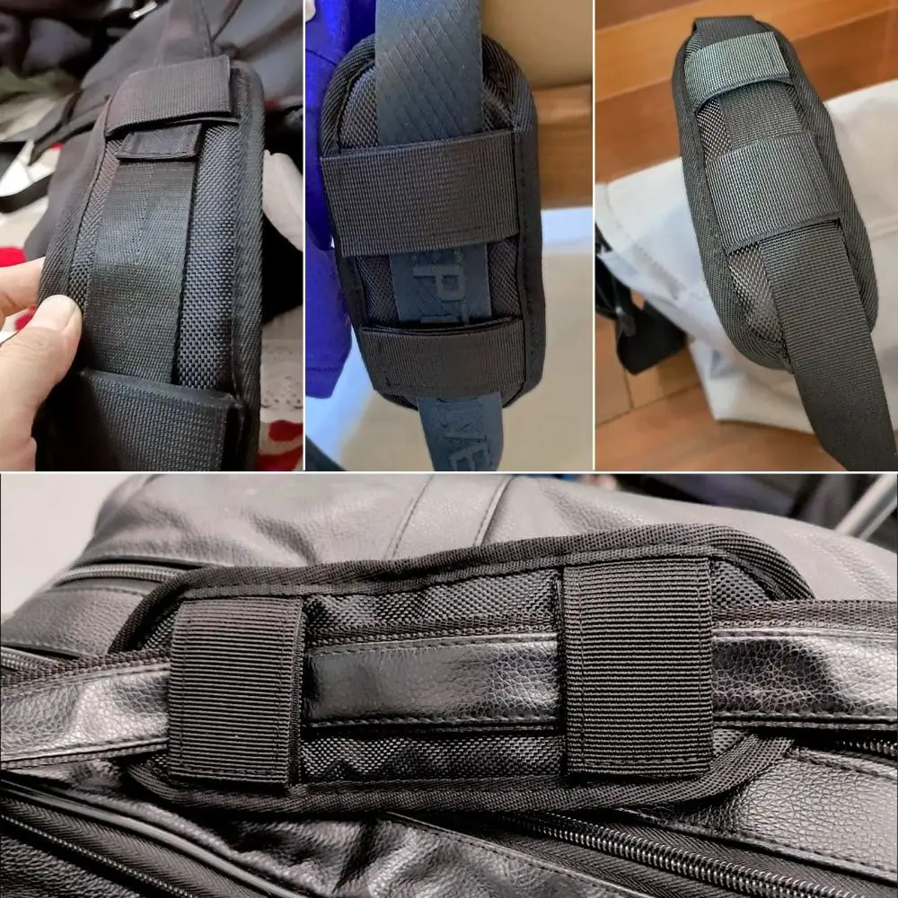 Canvas Shoulder Strap Pad Cushion Non Slip Detachable Laptop Bag Strap Mat Breathable Shoulder Bag Decompression Strap