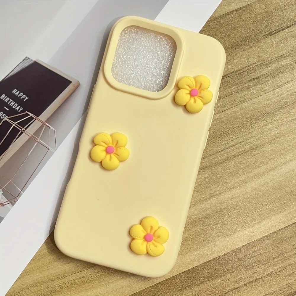 Custodia per telefono fiore dopamina colorato carino per iPhone 17 Pro Max 17Air 16 15 14 13 12 11 Pro Max 15 14 Plus copertura opaca antiurto