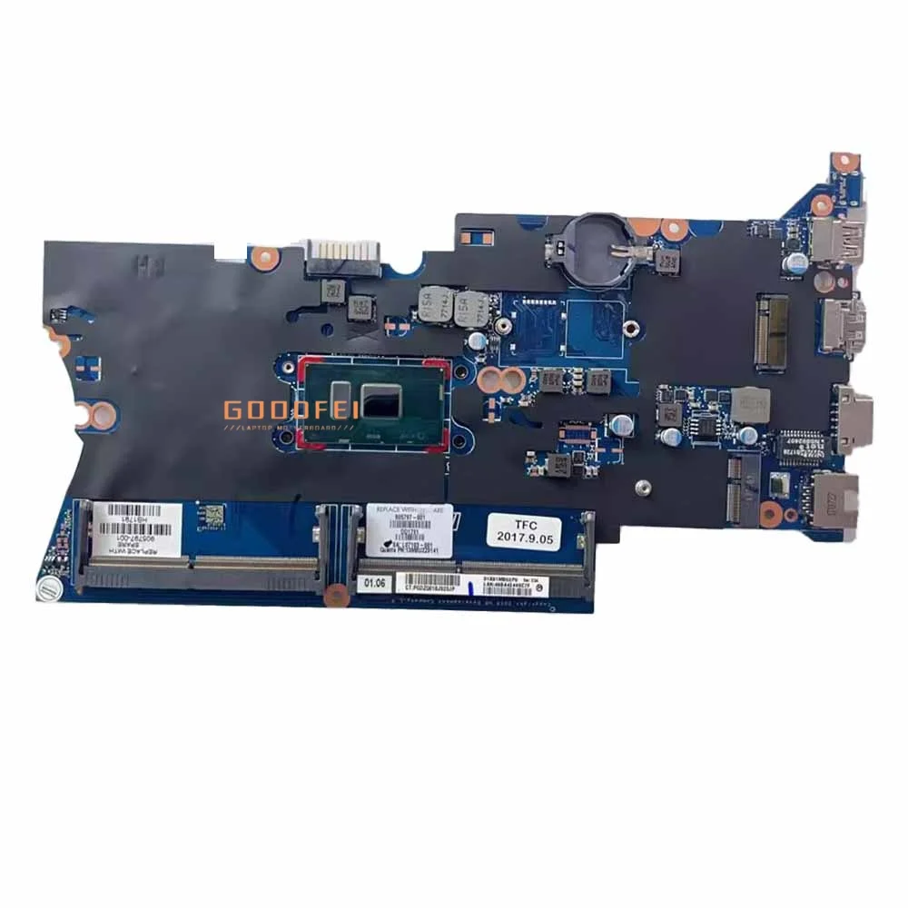 

Laptop Motherboard Notebook Mainboard Core I5-7200U DDR4 For HP Probook 440 G4 DA0X81MB6E0 913100-001 L07237-001 100% Tested OK