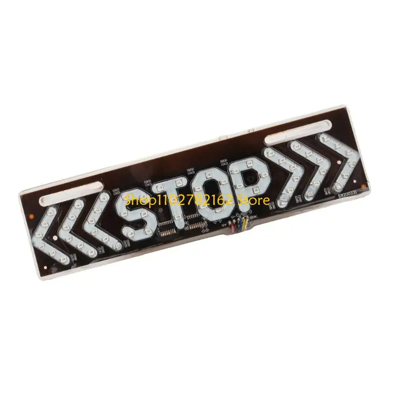 547B Motorcycle Stop Light With Arrows Design Turn Indicators Driving Stop Lamp