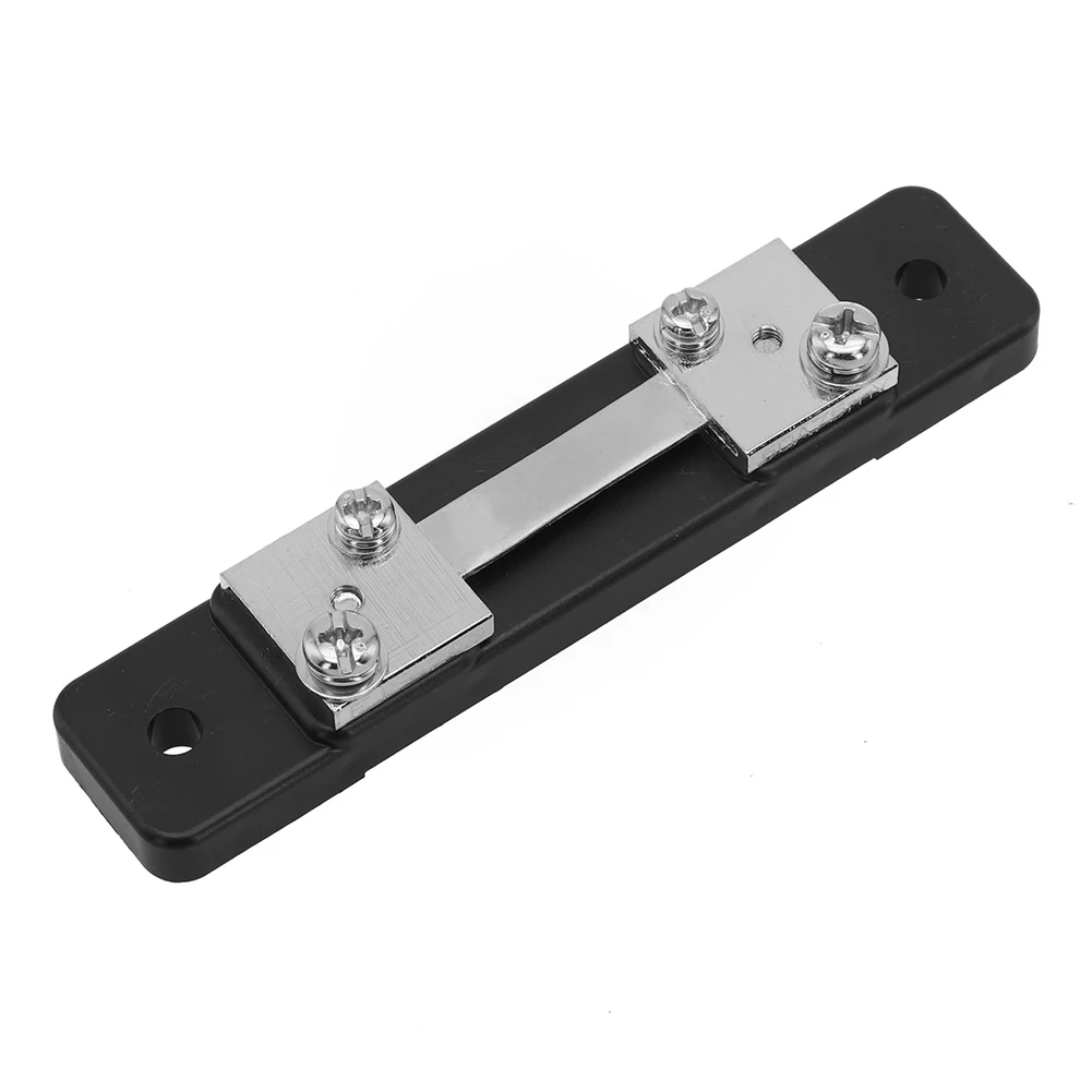 

Reliable DC Shunt Resistors 75mV for 50A and 100A Current Measurement with Digital and Analog Meter Compatibility