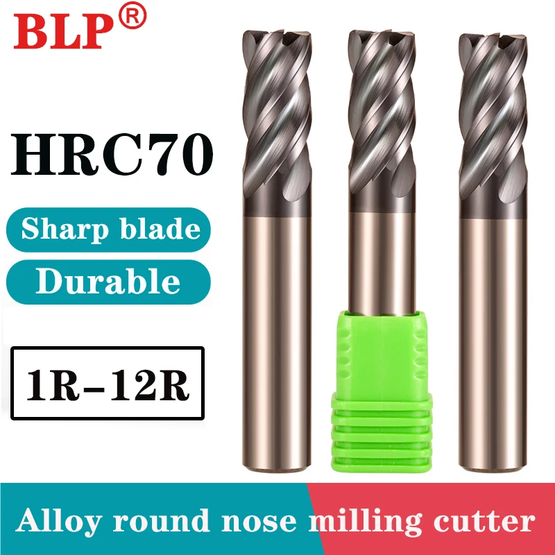 HRC70 4-Flute Round…