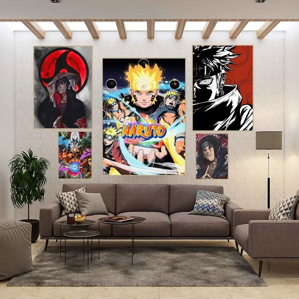 

Bilibili N-NARUTO Anime Poster Home Room Decor Aesthetic Art Wall Painting Stickers