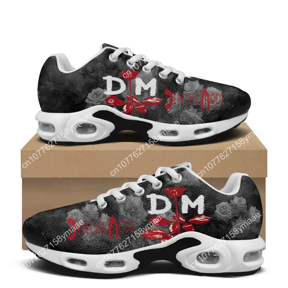 Depeche Rock Band Mode Air Cushion Sneakers Uomo Donna Adolescente Scarpe sportive da corsa leggere Sneaker in rete per il tempo libero personalizzata