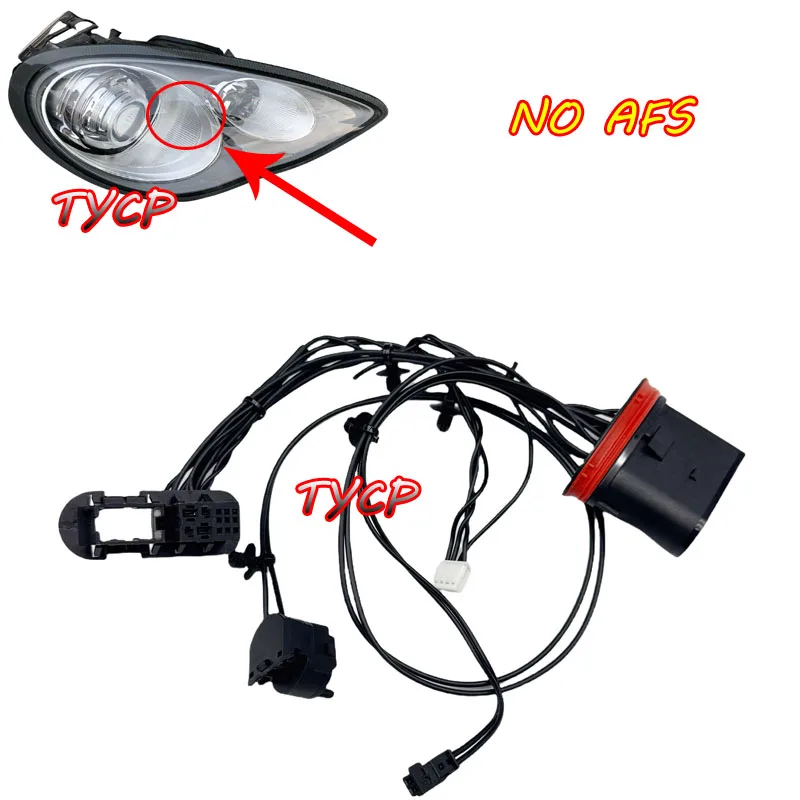 

Подходит для жгута фар Panamera 2011-2014, жгута проводов внутренней фары в сборе, без AFS.