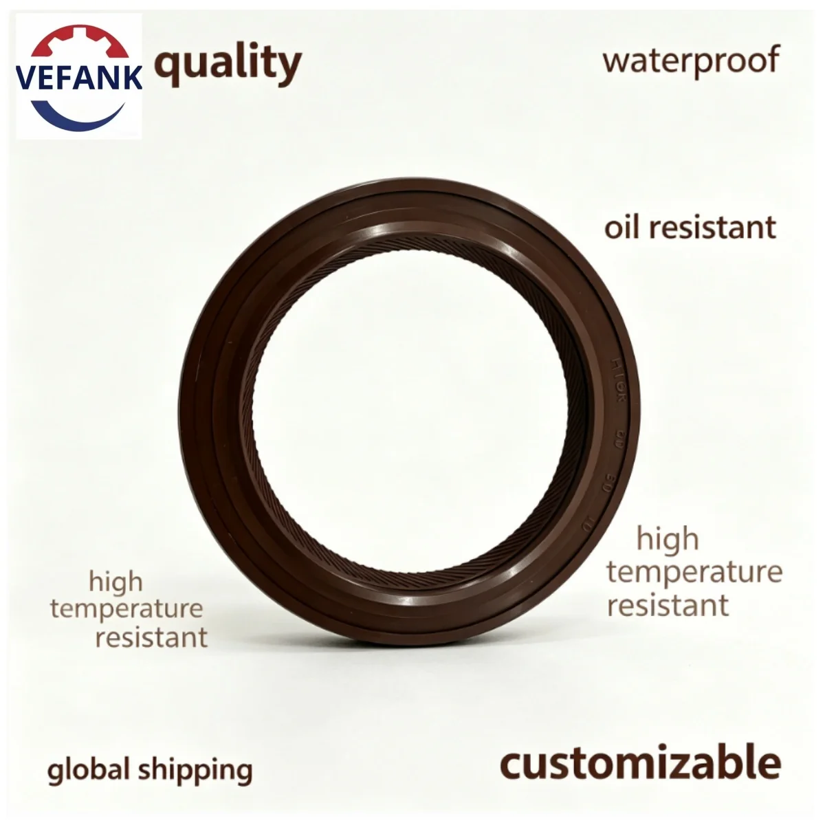 HTGR 60*80*10 mm NBR Brown Oil Seal - Factory direct sales, in stock,high-quality automotive parts, suitable for auto repair