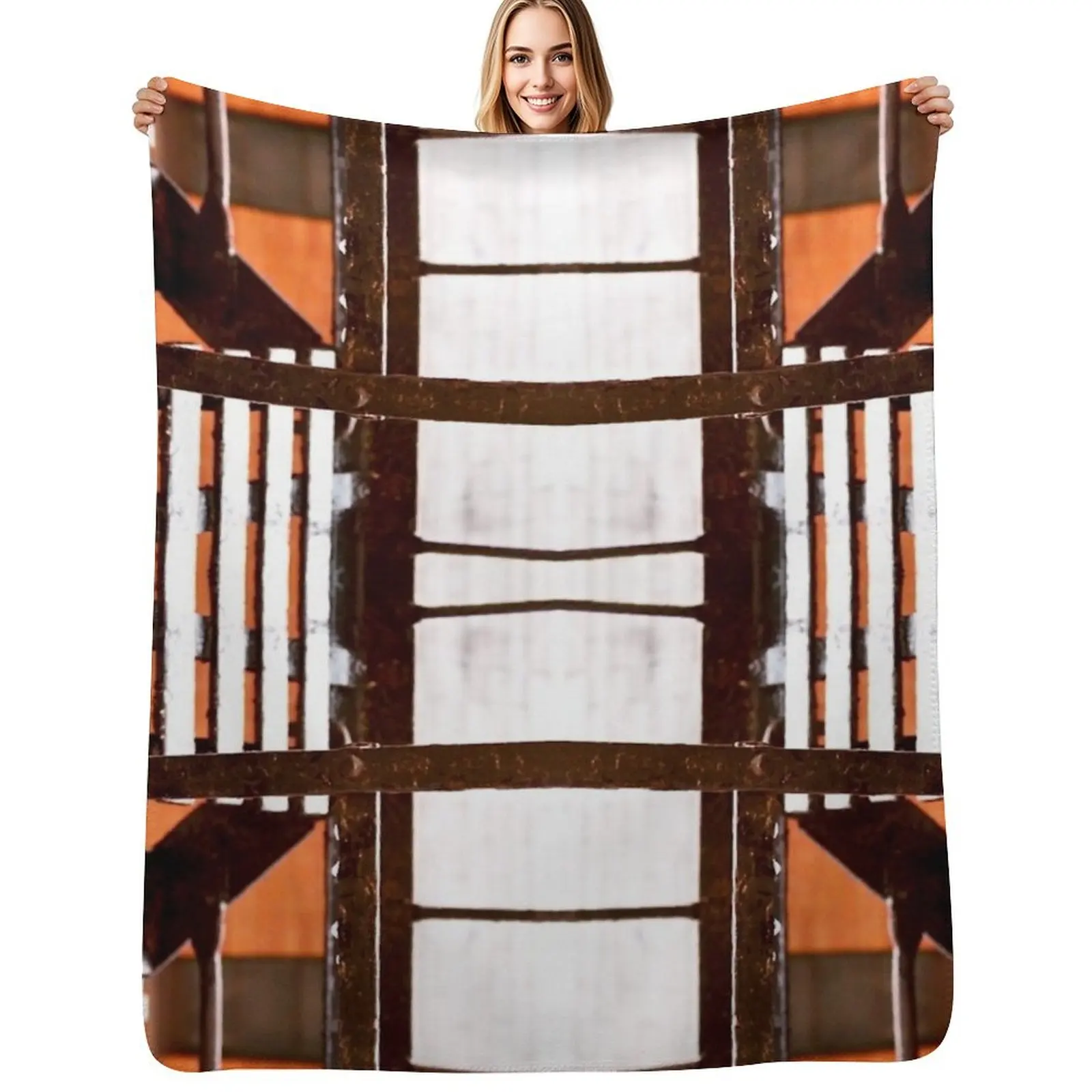 Doing the Wright Thing Throw Blanket Sleeping Bag wednesday Plaid Bed linens Polar Sofa Blankets