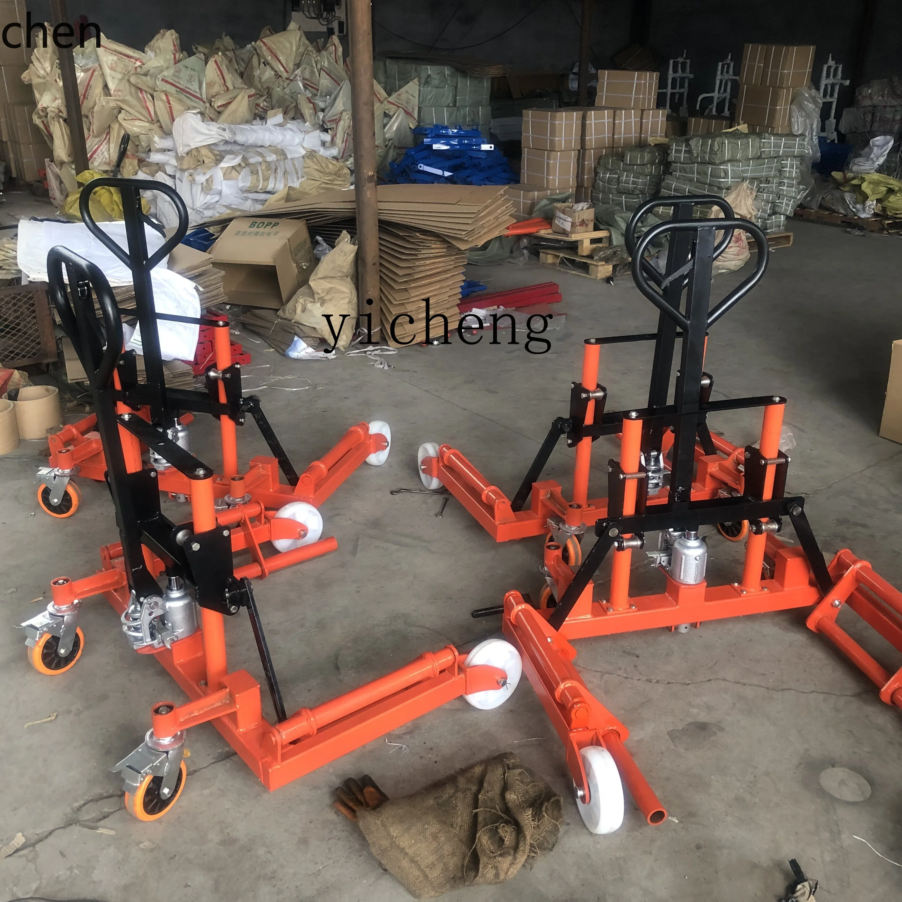 ZML Wheel Trailer Land Cattle Forklift Truck Maintenance Auto Repair Equipment Wheel Maintenance Tool Tire Loading