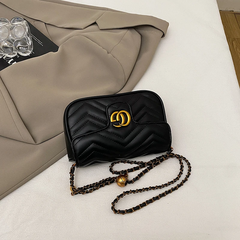 

Stylish Minimalist Letter Logo Purse Bag - Vintage-Inspired Leather Messenger With Paris Design & Commuter Functionality