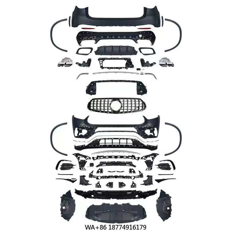 

Hot Selling High Quality Body Kit Bumper for GLC W254 Upgraded GLC63 Body Kit Grille Wheelbrow