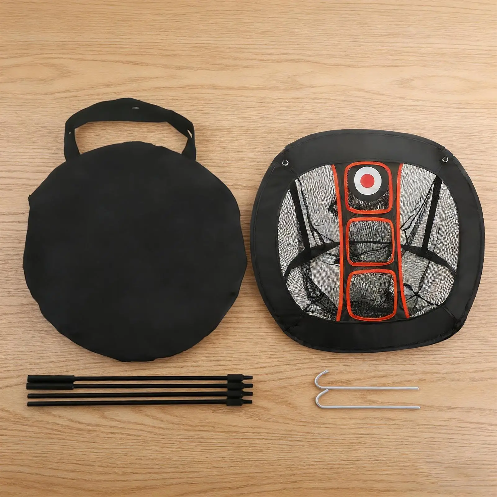 Afbeelding 6: Opvouwbaar nylon professioneel chippingdoel chippingnet golfdoel golfnetset voor het oefenen van swingbewegingen binnen en buiten