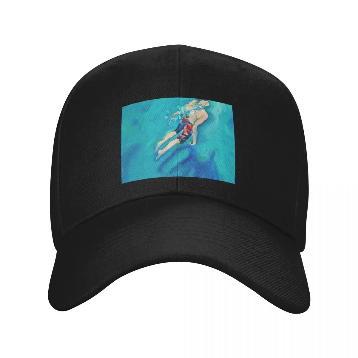 emerging swimmer Baseball Cap Golf Wear Streetwear fishing hat Golf Women Men's