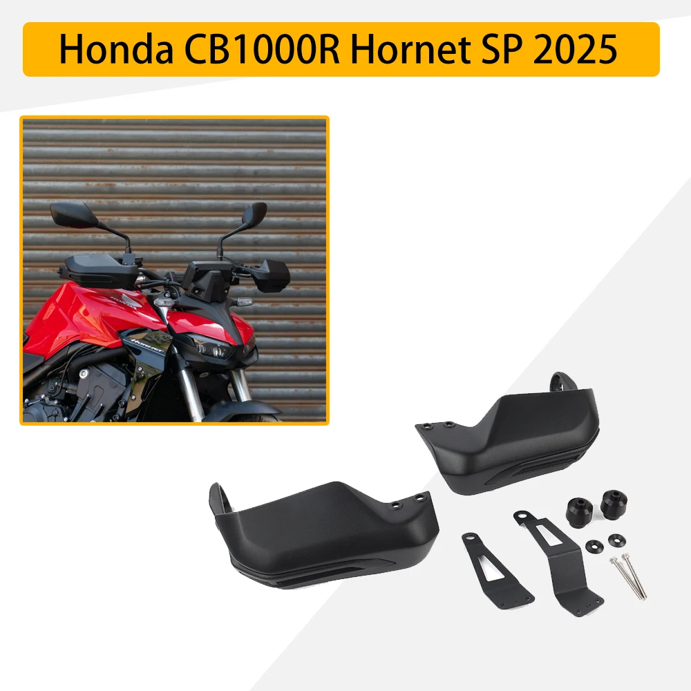

2025 Honda CB1000R Hornet SP Handguards with Windshield & Bracket, Motorcycle Hand Protectors Guards Shields