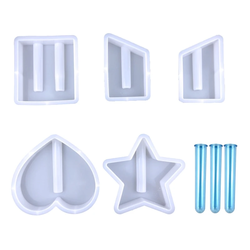 

DIY Flower Planter Molds Hydroponic Cylinder Epoxy Resin Mold DIY Crafts Tools