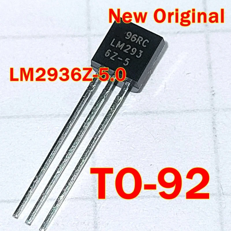 1pcs to 100pcs LM2936Z-5.0/NOPB LM2936Z-5.0 LM2936Z-5 TO-92 New Original Ultra-Low Quiescent Current 5V Regulator