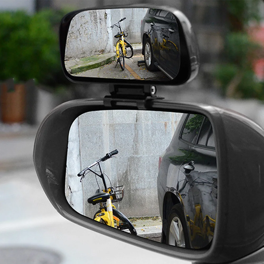 

1Pcs Car Wide Angle Mirror Safe Durable Design Clear Visibility Easy Installation Professional Car Modification