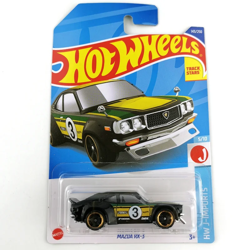 2022-143 Hot Wheels Cars MAZDA RX-3 1/64 Metal Die-cast Model Collection Toy Vehicles