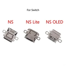 Conector de alimentación para consola Switch Lite, Conector de cargador tipo C, puerto de carga USB OLED para NS Switch