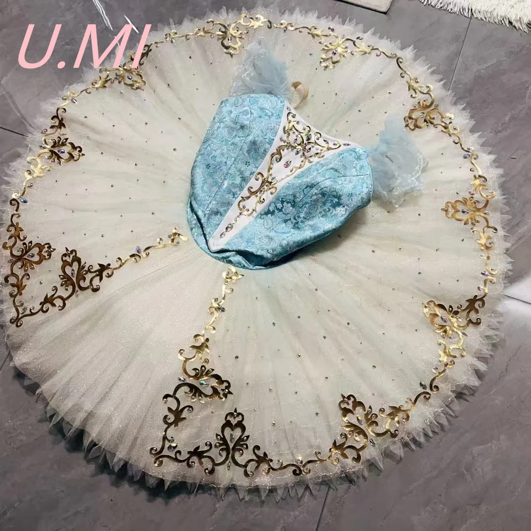 Ballet performance competition TUTU dress Esmilada Nutcracker variation custom split