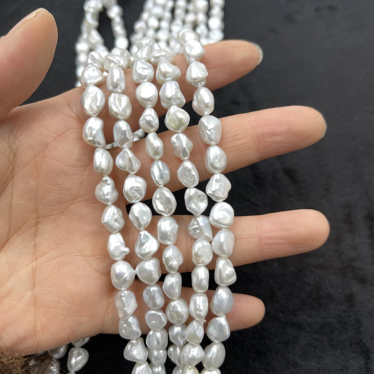 

AAA Natural Freshwater Baroque Pearl Beads Irregular Pearl Beads For Jewelry Making DIY Woman Bracelet Necklace Accessories Gift