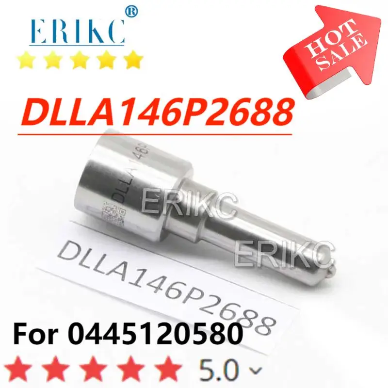 DLLA146P2688 Common Rail Injector Nozzle DLLA 146 P 2688 Black Needle Sprayer 0 433 172 688 For Weichai 0445120580 0445120571