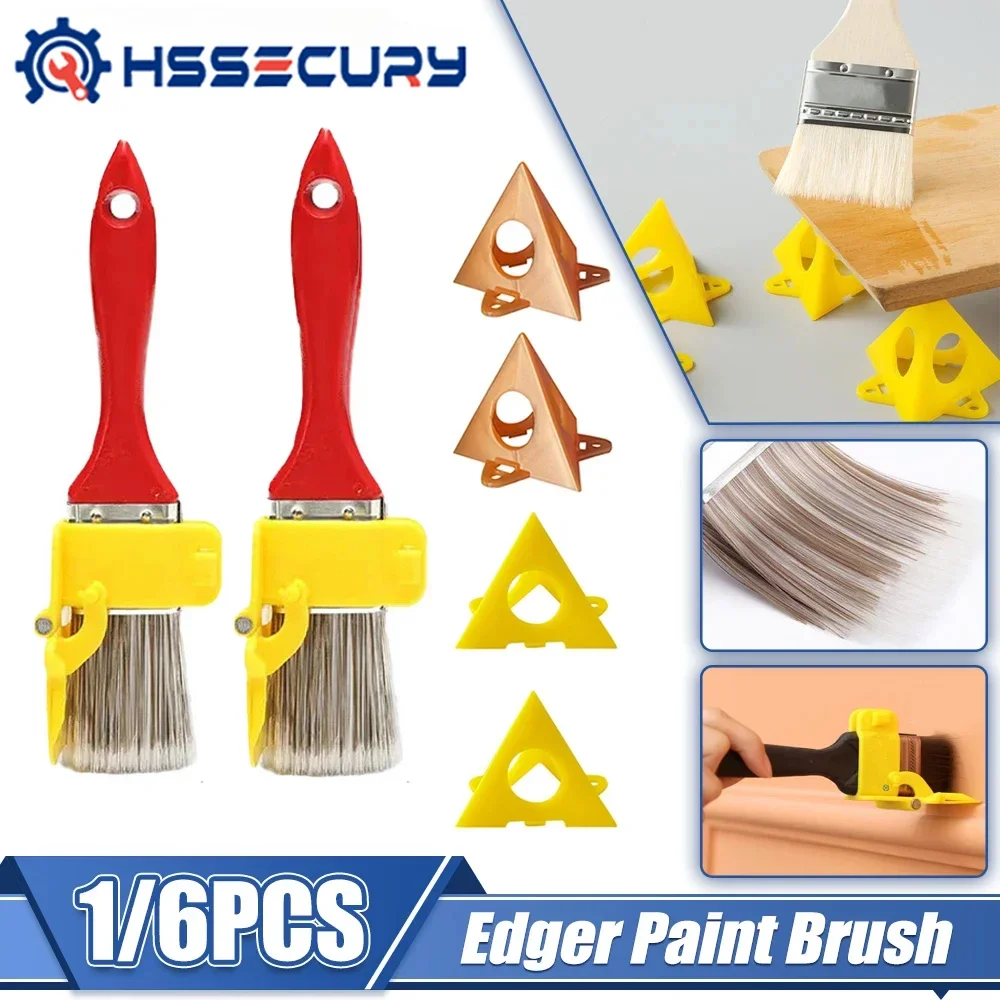 

Edger Paint Brush Clean Cut Profesional Latex Paint Brush for Home Room Wall Office Ceiling Corner Painting Brush ColorSeparator