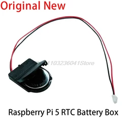 For Raspberry Pi 5 RTC Battery Box Real Time Clock Holder with Battery/without Battery Real-time Clock Battery Module