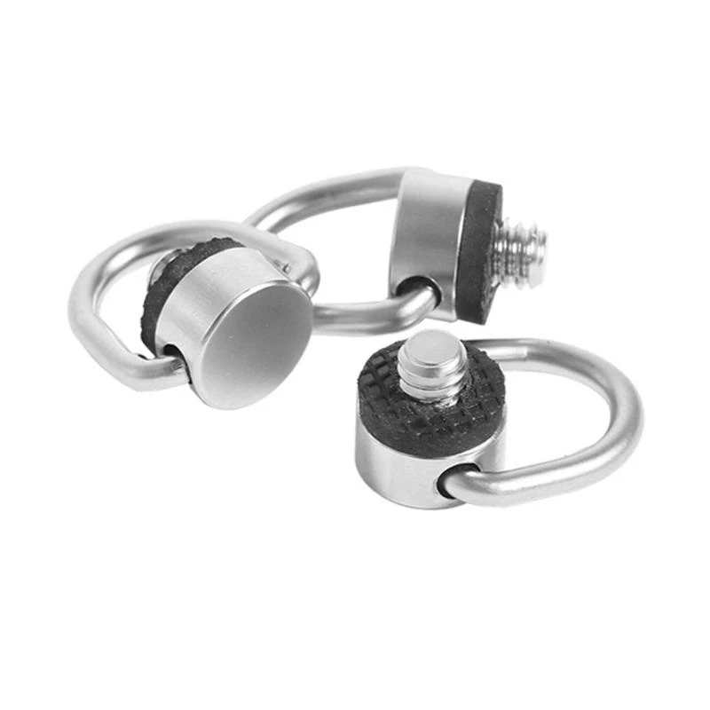 Camera Mounting Screws D Shaped 1/4" 20 for Tripods Monopod and Quick Release Systems