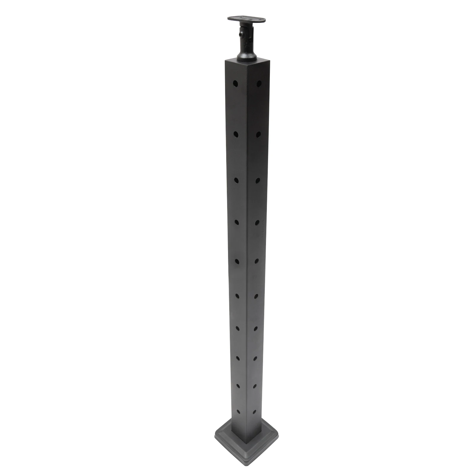 Stainless Steel L-Shaped Corner Post - 36'' Pre-Drilled for Cable Railing Systems