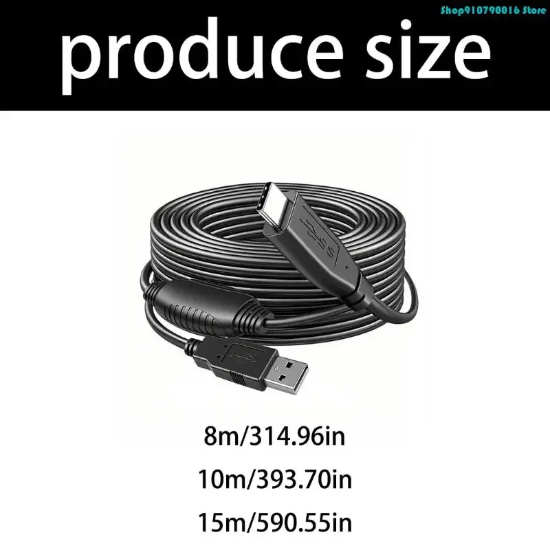 N2UB Multipurpose USB C Extension Cord Fast speed Charging Solution for Cameras Hard Drive Smartphones Office Equipment