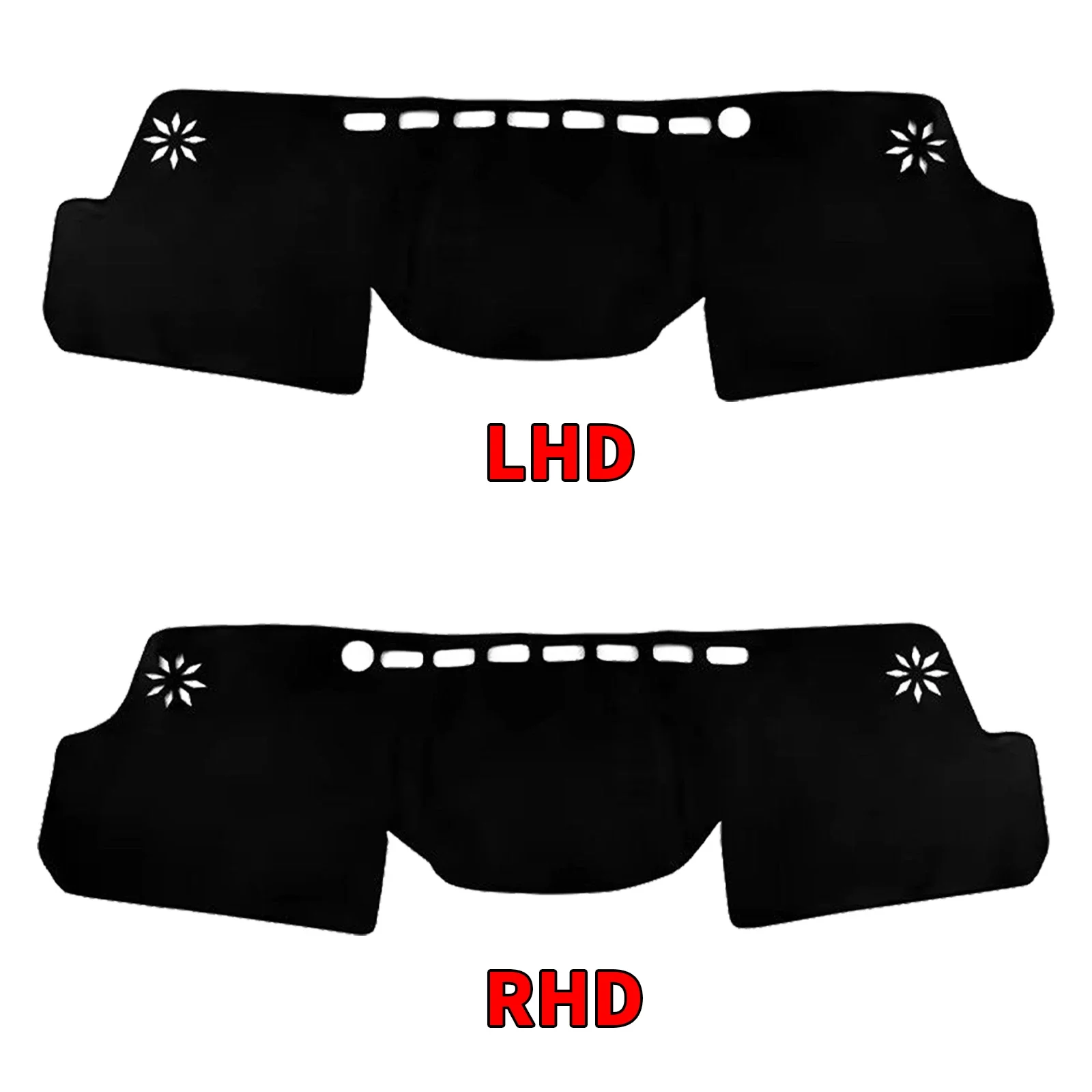 for Toyota Prius V Plus Alpha Hybrid 2012-2019 Prius+ Dashmat Dashboard Cover Pad DashMat Sunshade Protective Carpet Accessories