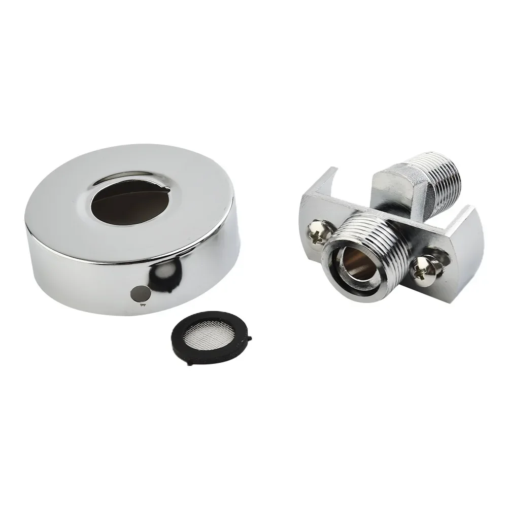 Copper Shower Head Intake Pipe Angle Adjustment Angled Curved Foot Extended Angle Shower Accessory Shower Faucet Accessory