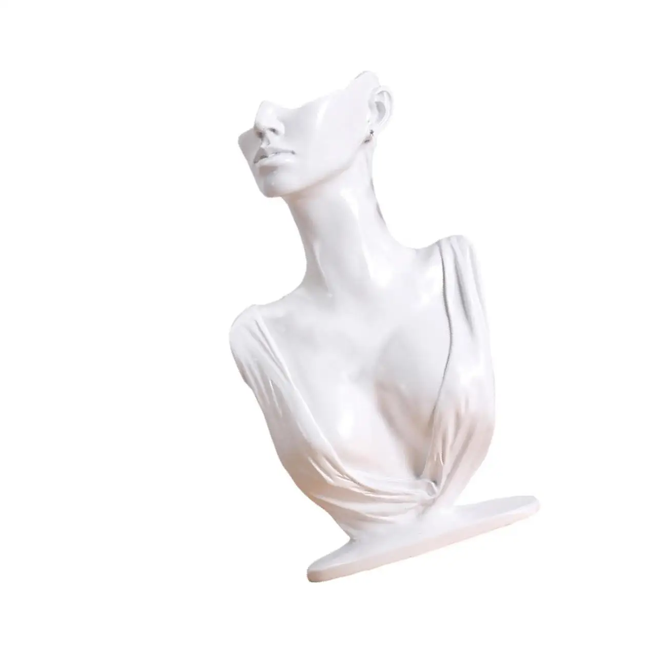 

Made Multi-functional Wide Gift Display | Necklace Bust Stand Black