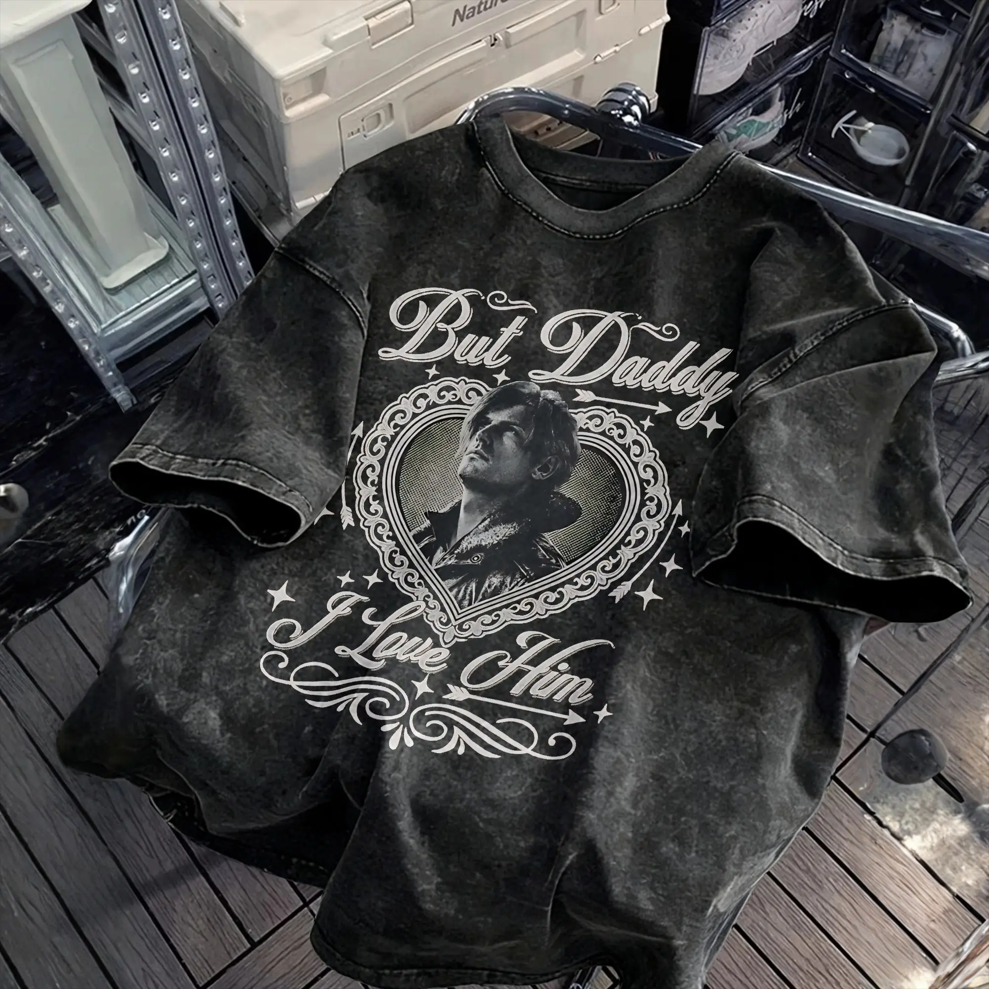 Resident Evil 9 Requiem Leon S Kennedy, But Daddy I Love Him T Shirts  Tops Beach O Neck Harajuku Casual Tee Shirt Wholesale