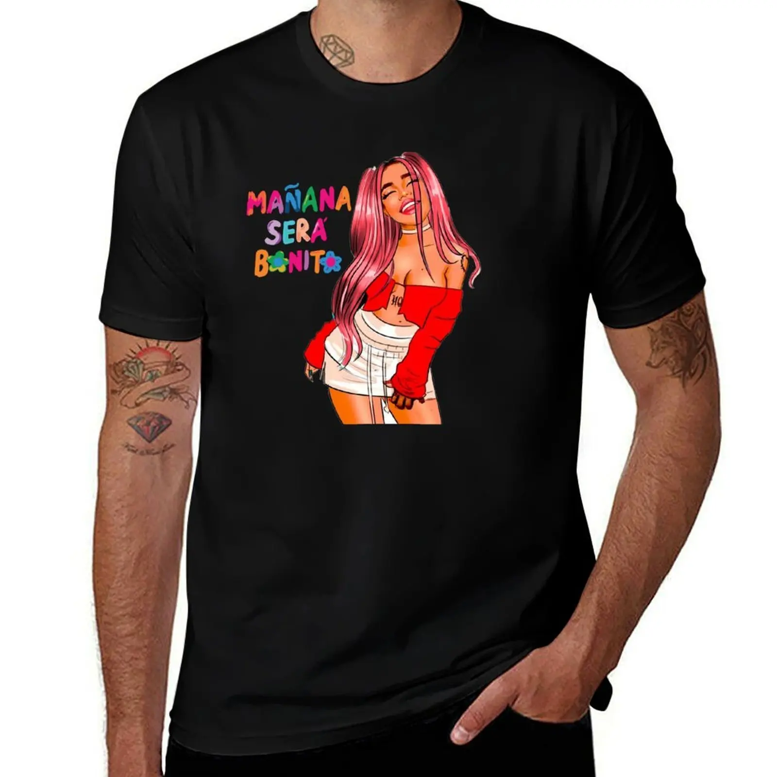 

Manana Sera Bonito Karol G 2023 - Karol Sirenita, Maana será bonito, bichota and heart tattoo, kids, Bichota-Karol Bich T-Shirt