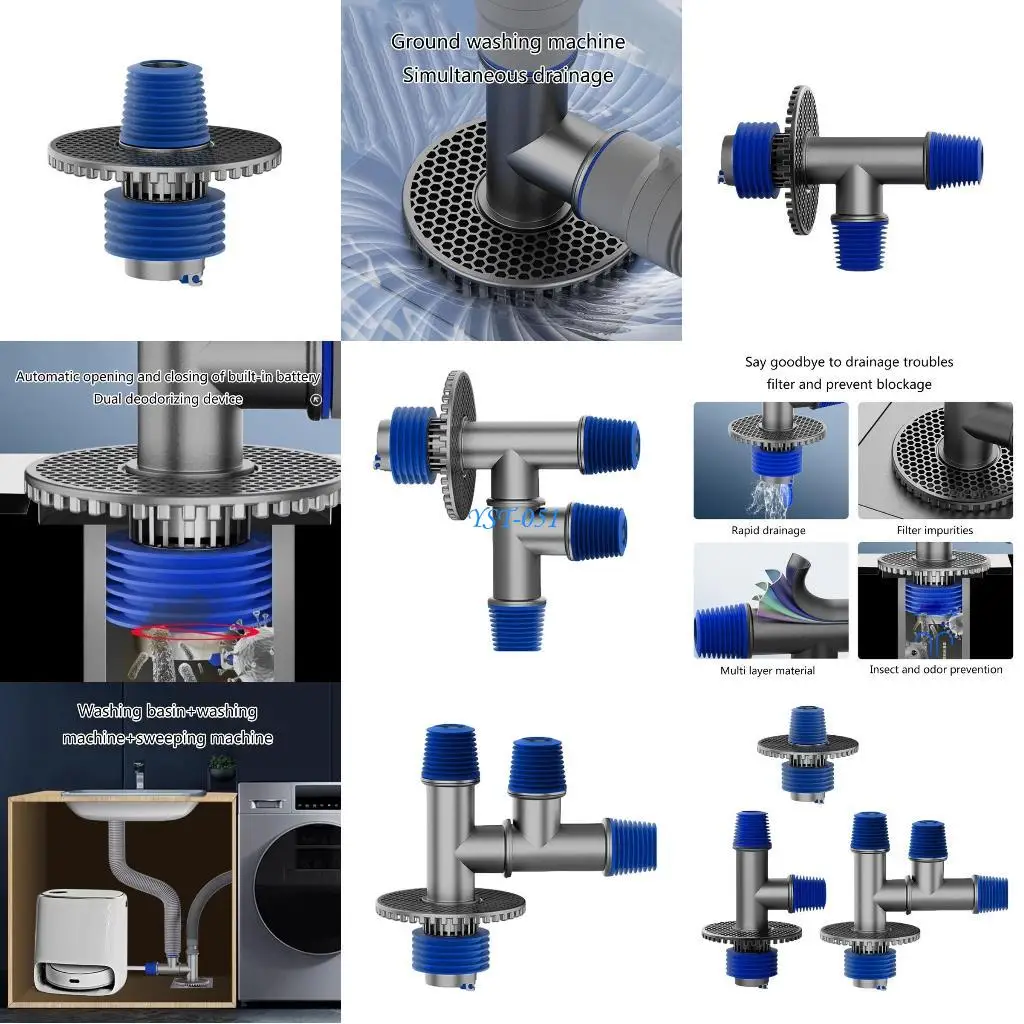 E15A ترقية الختم المشترك حل مريح محول أنابيب الصرف المقاومة للتآكل #1