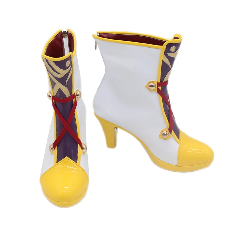 Jogo bonito derby navio de ouro cosplay sapatos botas golshi gōrudo shippu para festa de halloween adultos mulheres homens